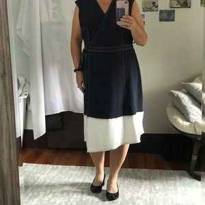 Maggie London Woman’s Plus dress-navy blue